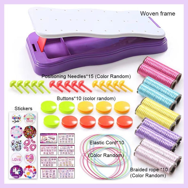 Zestaw do plecenia sznurków