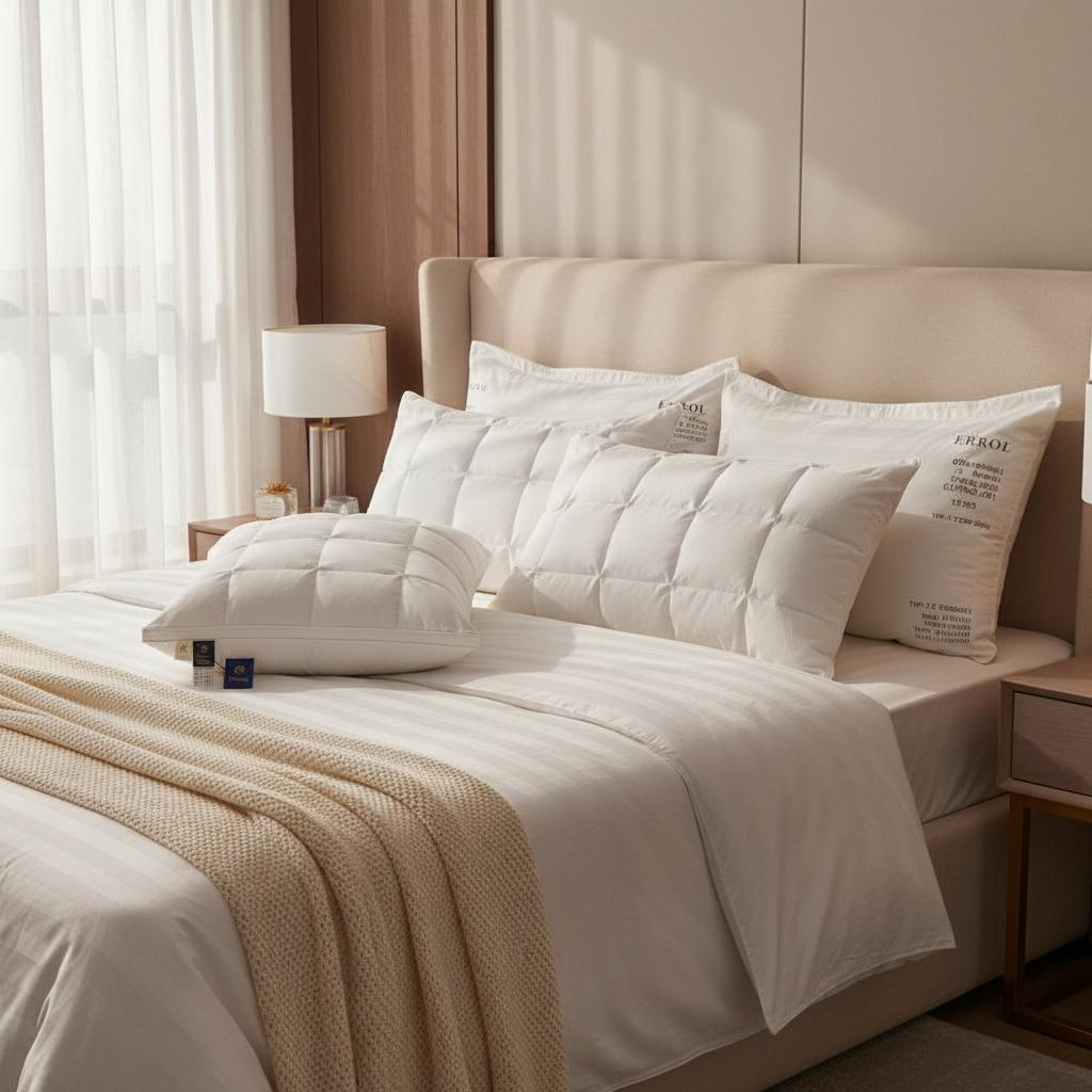 Luksusowa poduszka z naturalnym pierzem – komfort i wsparcie każdej nocy