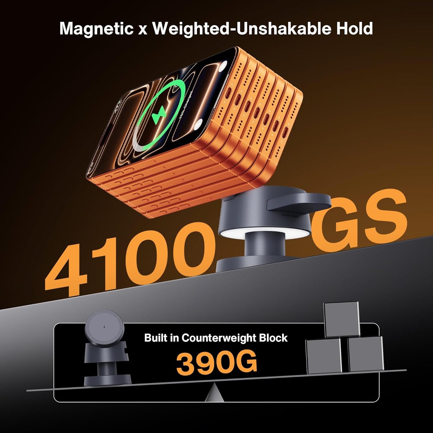 Magiczna ładowarka-grzybek 4-w-1