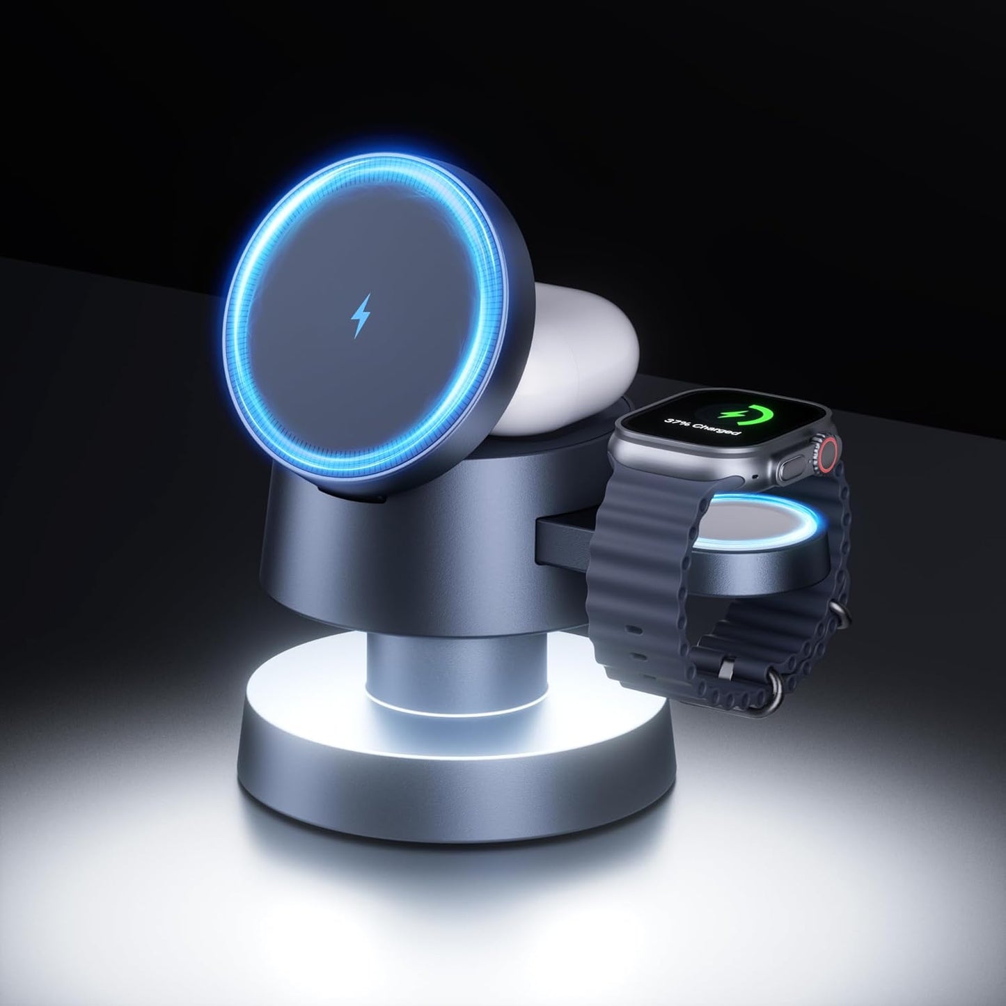 Magiczna ładowarka-grzybek 4-w-1