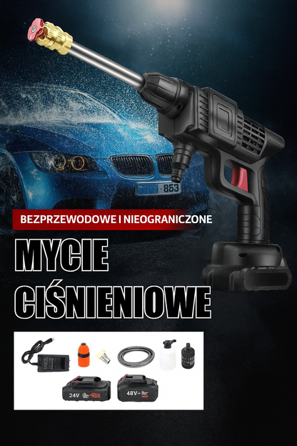 Bezprzewodowy pistolet wodny wysokociśnieniowy