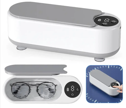 Mocny wibrujący czyścik do okularów, biżuterii i nie tylko