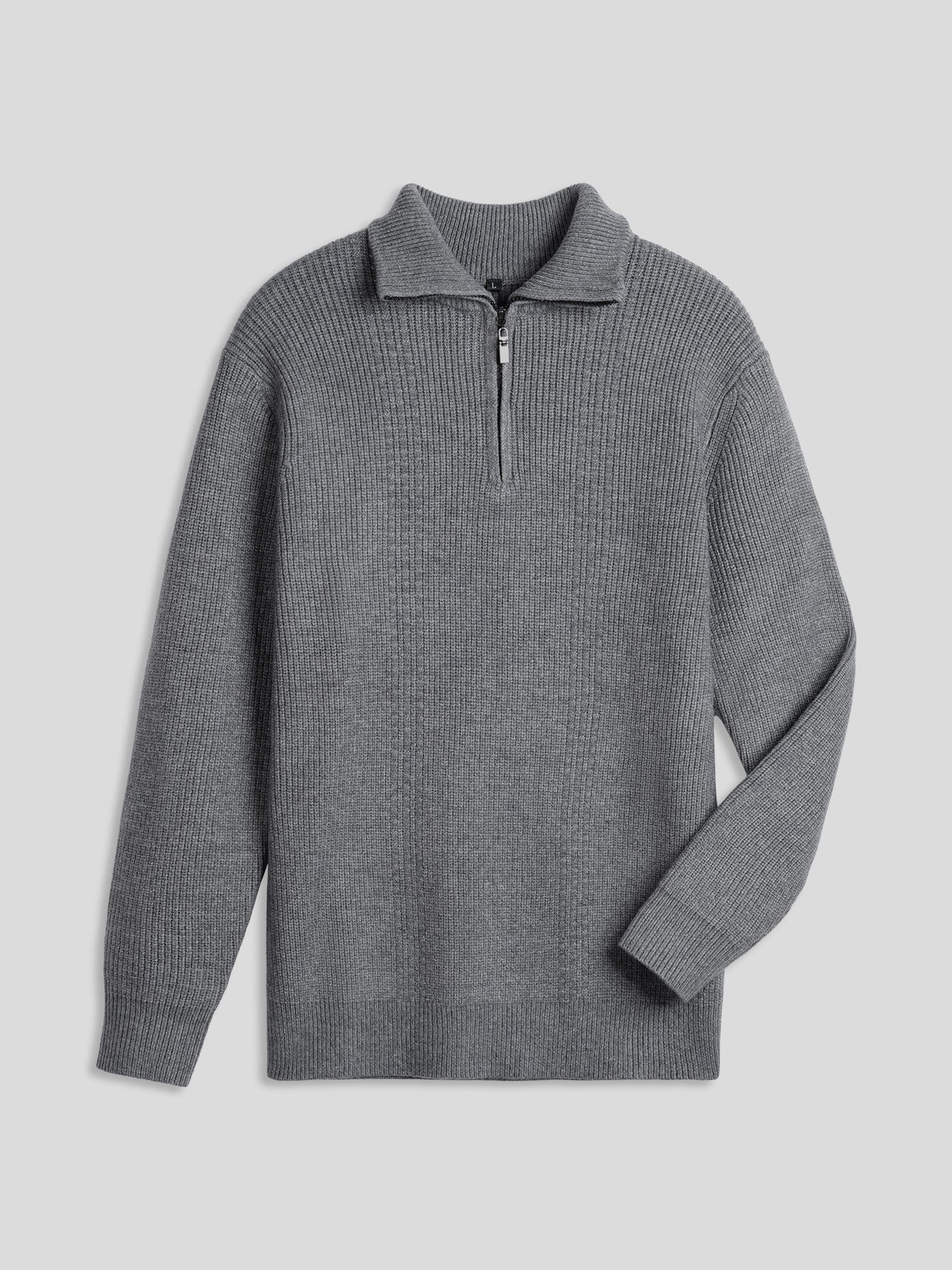 Stylowy sweter z wysokim kołnierzem – komfort i klasa