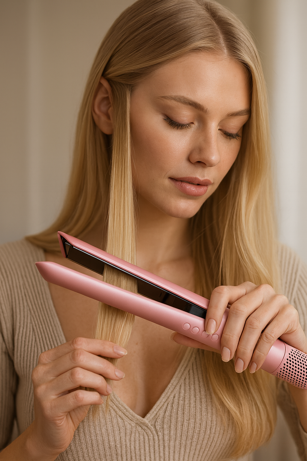 Prostownica do włosów 2 w 1