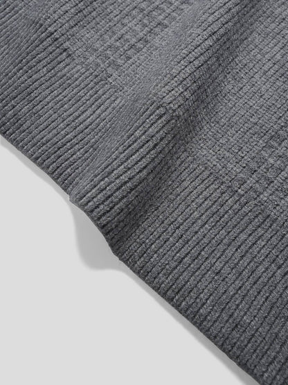 Stylowy sweter z wysokim kołnierzem – komfort i klasa