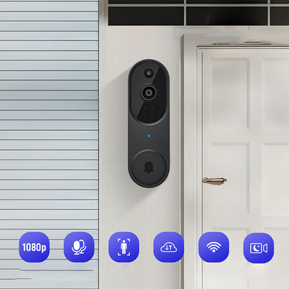 Inteligentny Wideodomofon Wi-Fi HD z Dzwonkiem